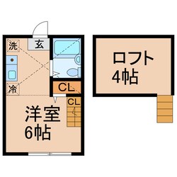 ハーミットクラブハウス栗田谷の物件間取画像